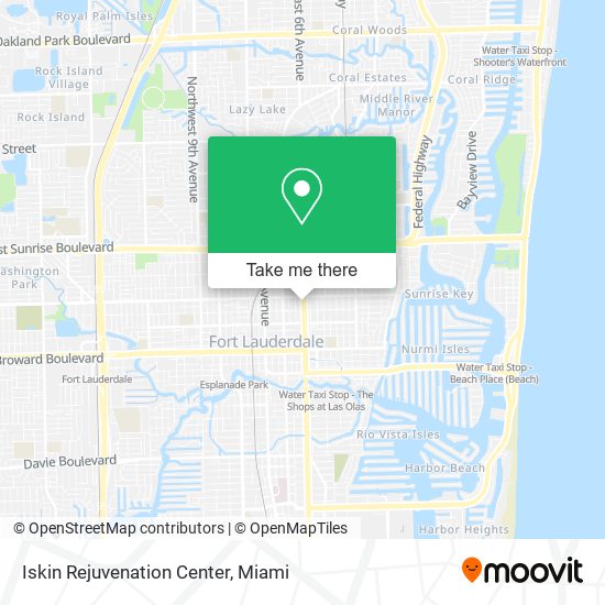 Iskin Rejuvenation Center map