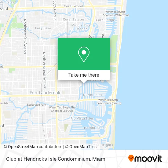 Club at Hendricks Isle Condominium map