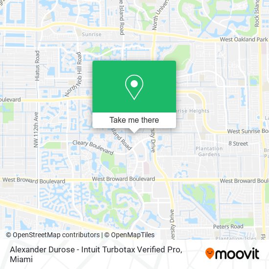 Alexander Durose - Intuit Turbotax Verified Pro map