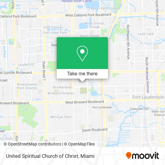 Mapa de United Spiritual Church of Christ