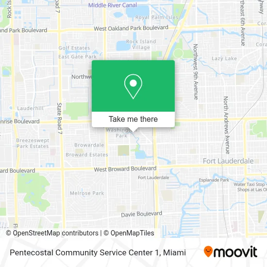 Pentecostal Community Service Center 1 map