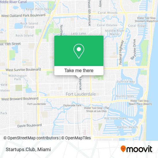 Startups.Club map