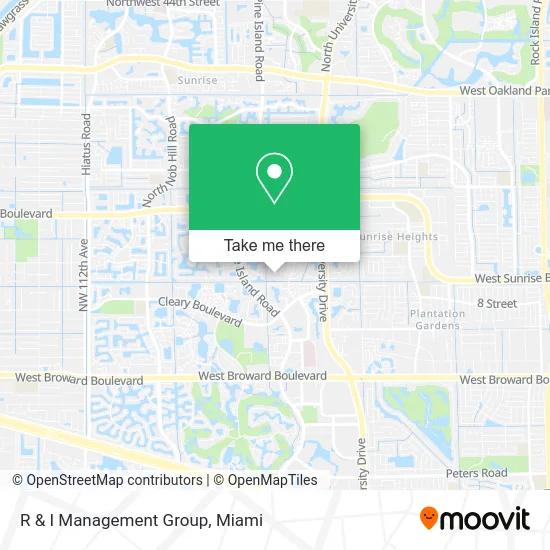 R & I Management Group map