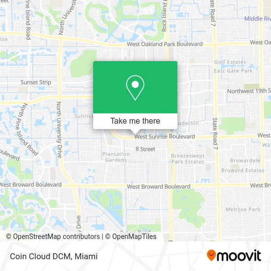 Coin Cloud DCM map