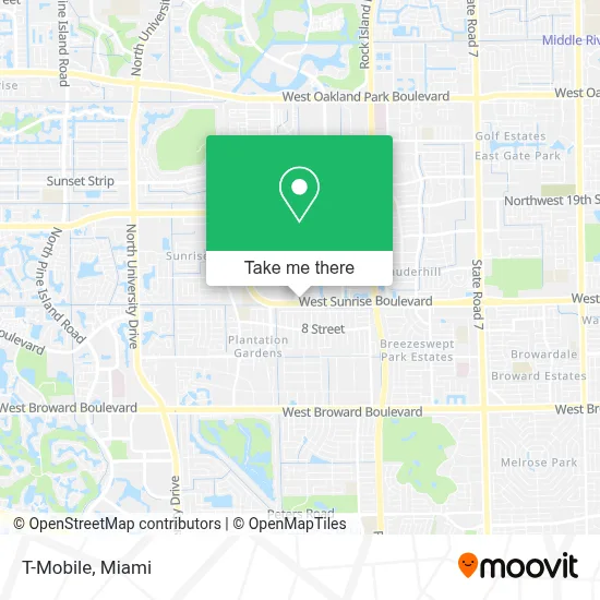 T-Mobile map
