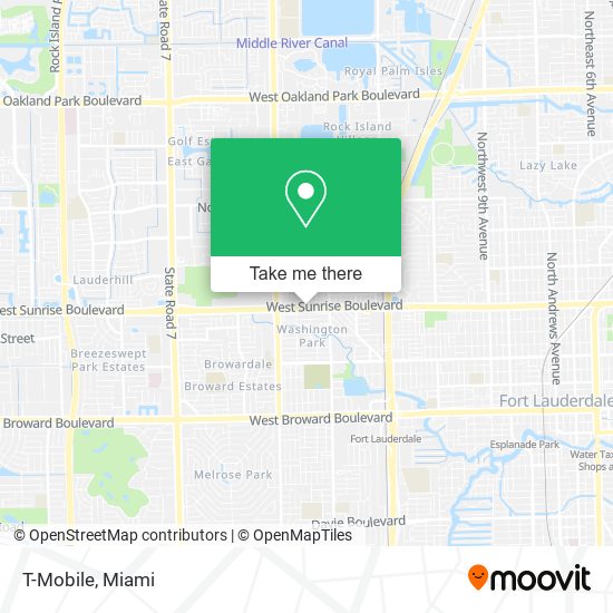 T-Mobile map