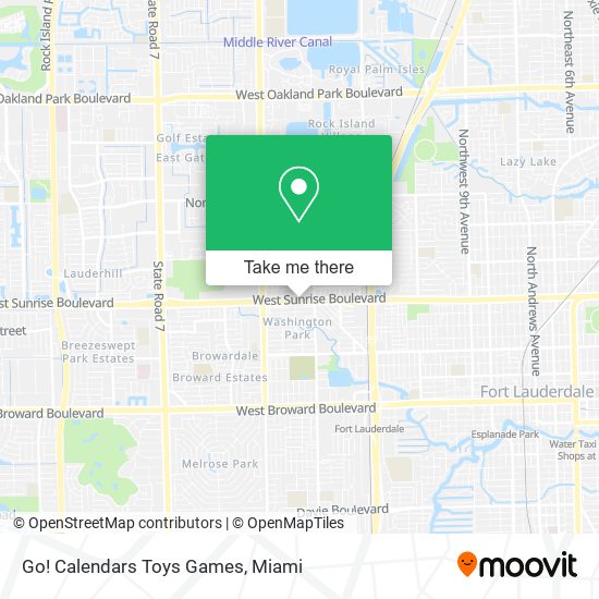 Go! Calendars Toys Games map