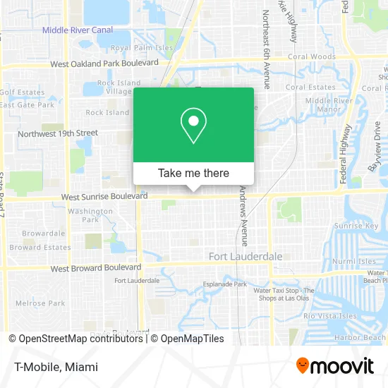 T-Mobile map