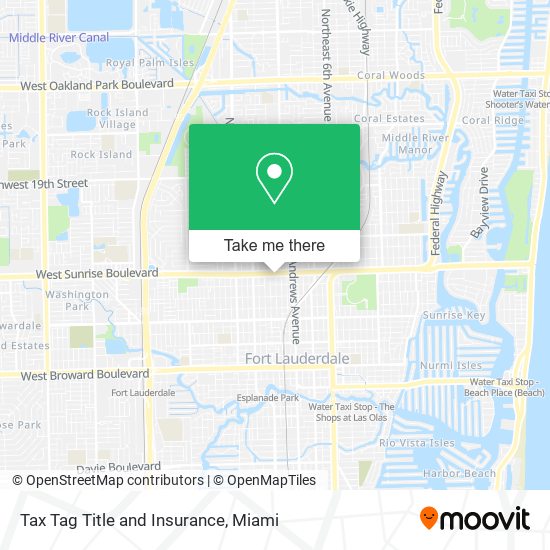 Tax Tag Title and Insurance map