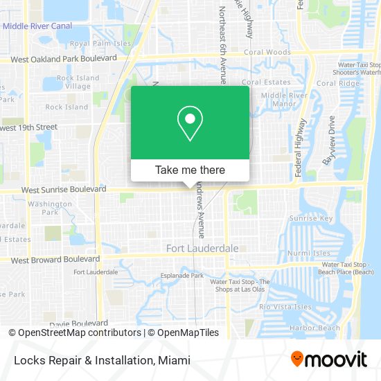 Mapa de Locks Repair & Installation