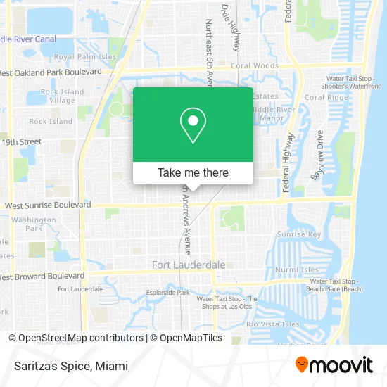 Mapa de Saritza's Spice