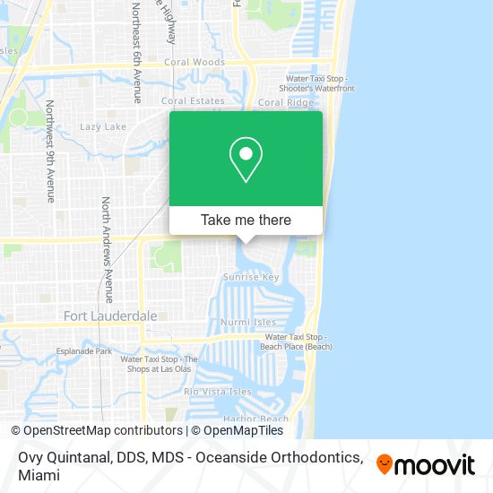 Mapa de Ovy Quintanal, DDS, MDS - Oceanside Orthodontics