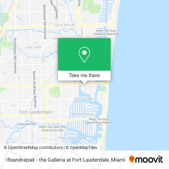 Mapa de Ifixandrepair - the Galleria at Fort Lauderdale