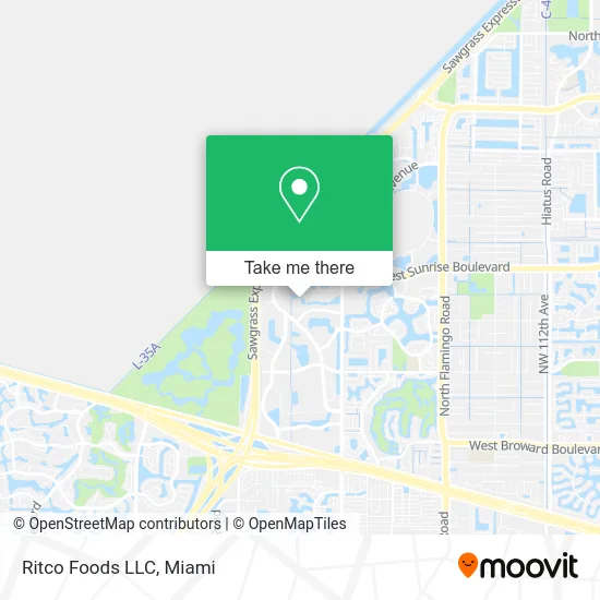 Ritco Foods LLC map