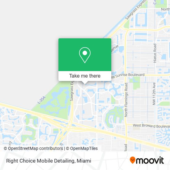 Mapa de Right Choice Mobile Detailing