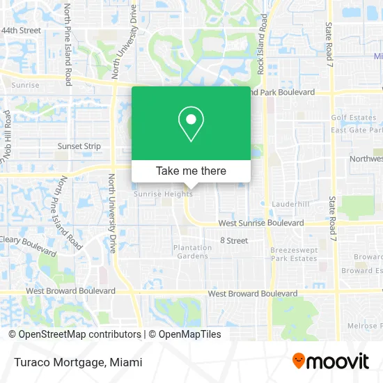 Turaco Mortgage map