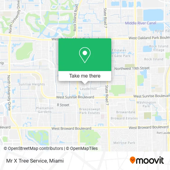 Mr X Tree Service map