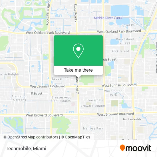 Techmobile map