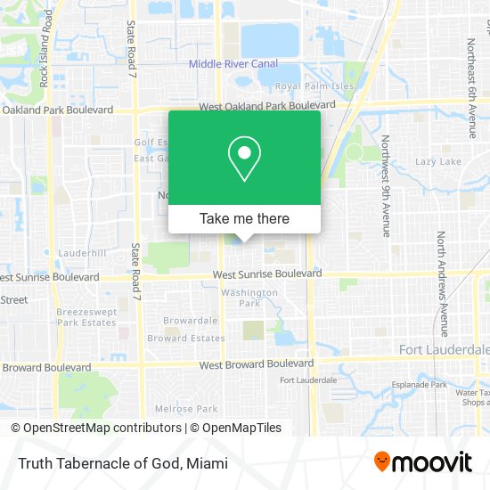 Truth Tabernacle of God map