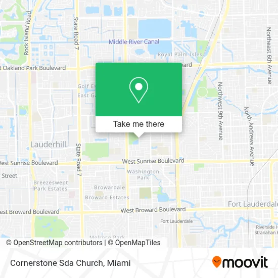 Cornerstone Sda Church map