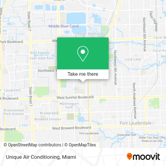 Unique Air Conditioning map