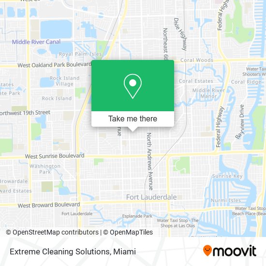 Extreme Cleaning Solutions map
