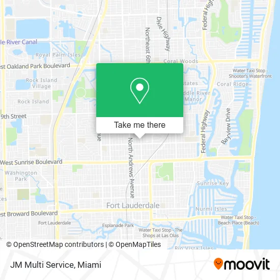 Mapa de JM Multi Service