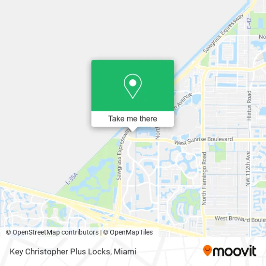 Key Christopher Plus Locks map