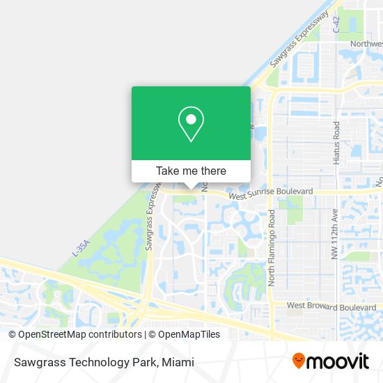 Sawgrass Technology Park map