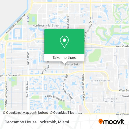 Deocampo House Locksmith map