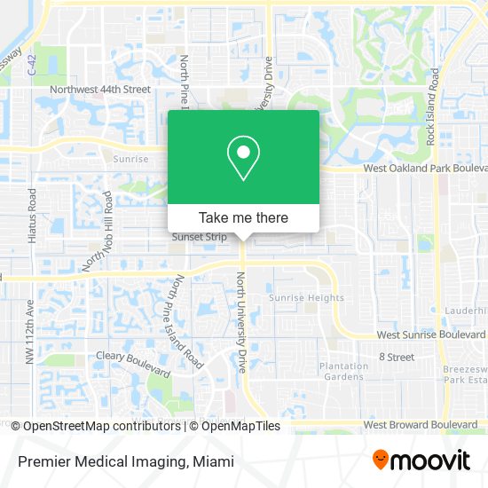 Mapa de Premier Medical Imaging