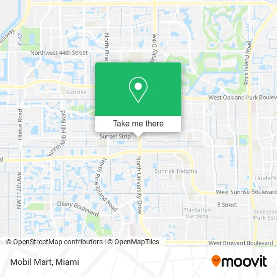 Mobil Mart map