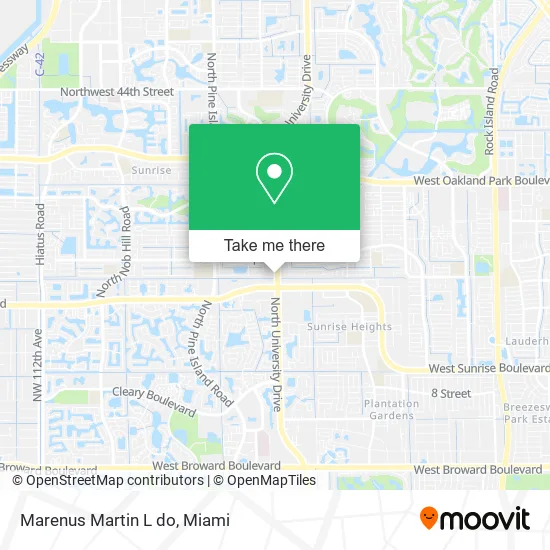Marenus Martin L do map