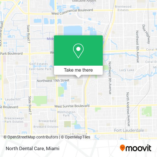 North Dental Care map