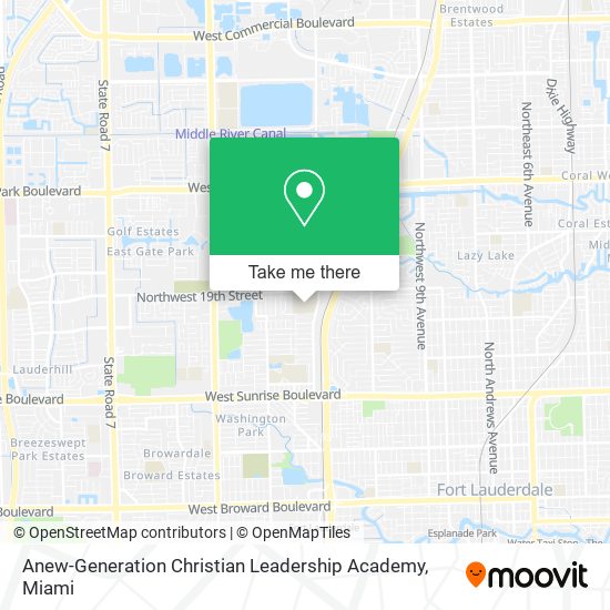 Mapa de Anew-Generation Christian Leadership Academy