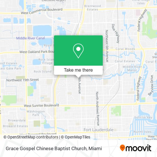 Mapa de Grace Gospel Chinese Baptist Church