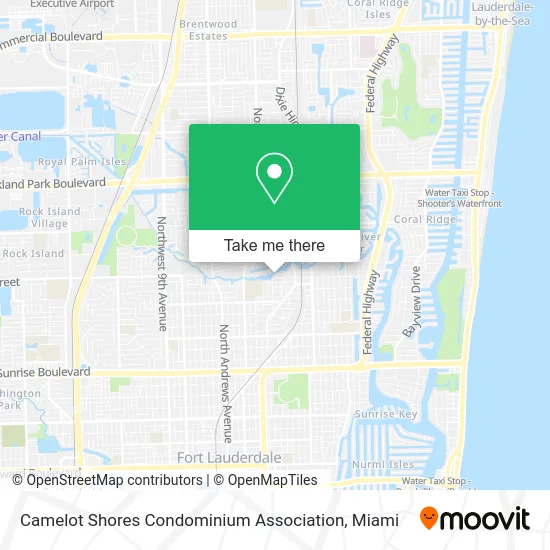 Camelot Shores Condominium Association map