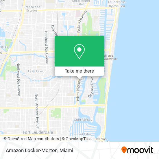 Amazon Locker-Morton map