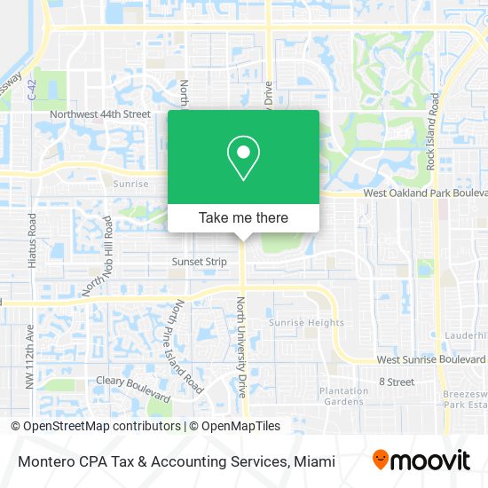 Montero CPA Tax & Accounting Services map