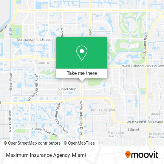 Maximum Insurance Agency map