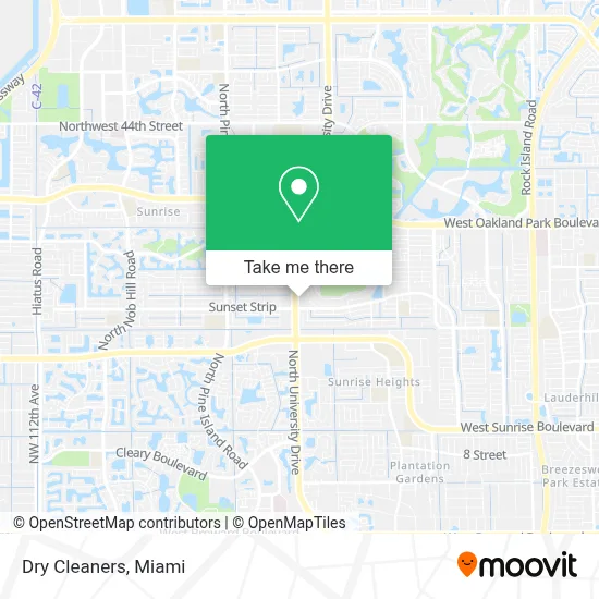 Dry Cleaners map