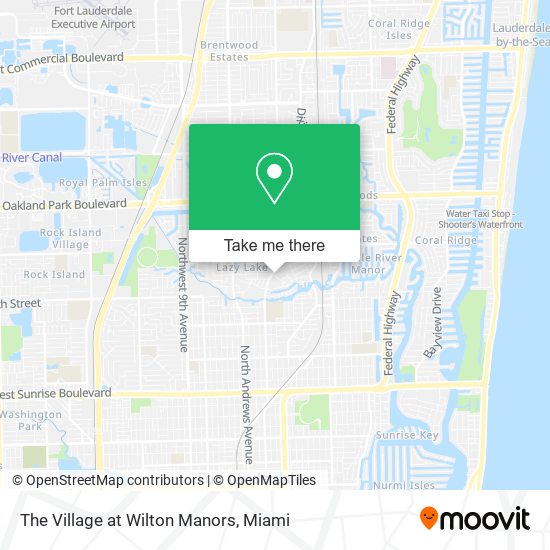 Mapa de The Village at Wilton Manors