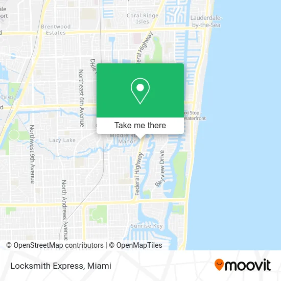 Locksmith Express map