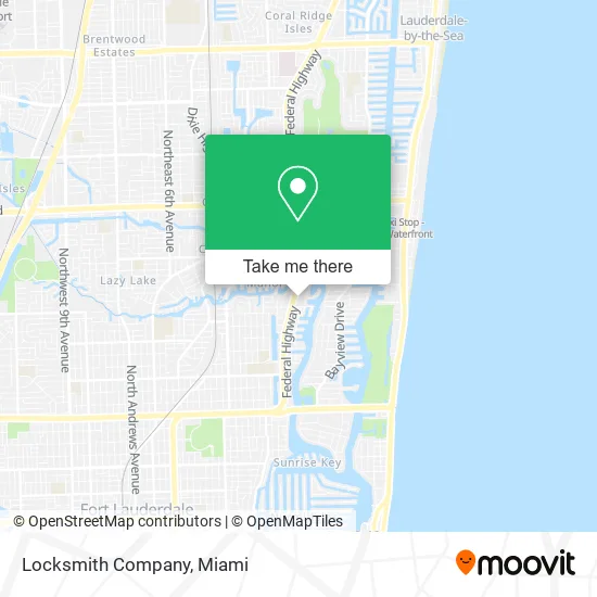 Locksmith Company map