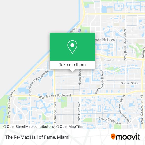 The Re/Max Hall of Fame map