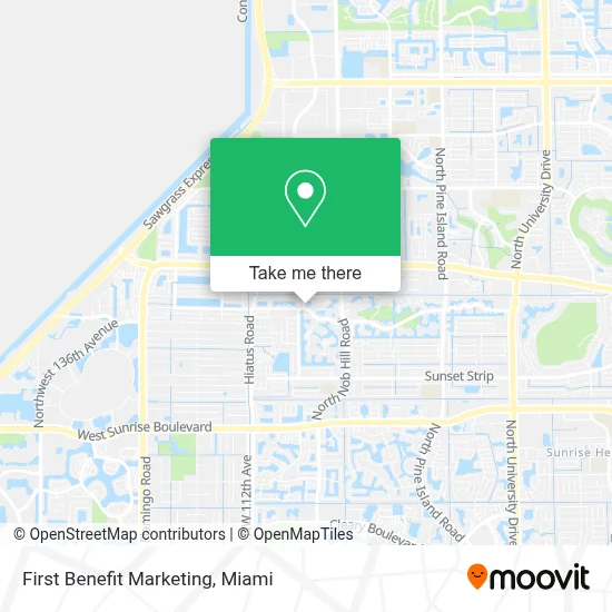 First Benefit Marketing map