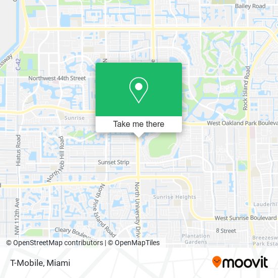 T-Mobile map