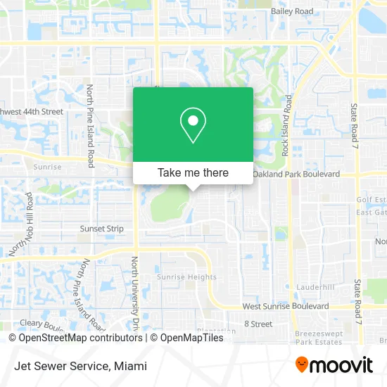 Jet Sewer Service map