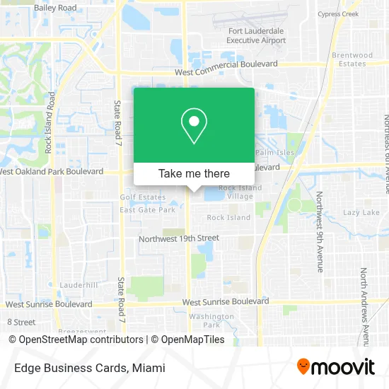 Edge Business Cards map
