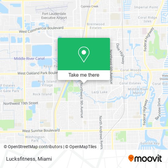 Lucksfitness map